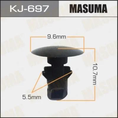 KJ-697 MASUMA Зажим, молдинг / защитная накладка