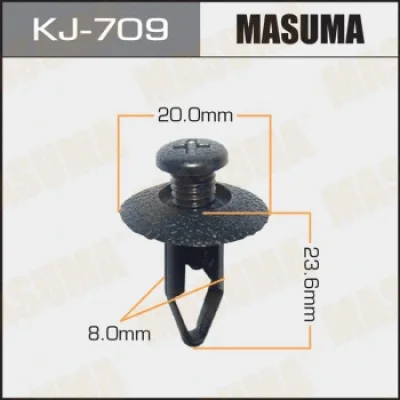 Зажим, молдинг / защитная накладка MASUMA KJ-709