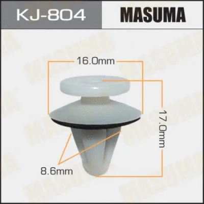 Зажим, молдинг / защитная накладка MASUMA KJ-804