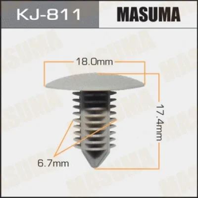Зажим, молдинг / защитная накладка MASUMA KJ811