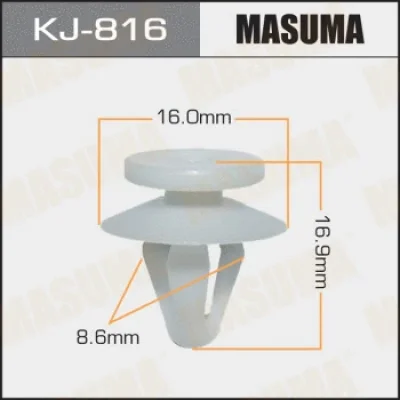 Зажим, молдинг / защитная накладка MASUMA KJ816