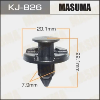 KJ-826 MASUMA Зажим, молдинг / защитная накладка