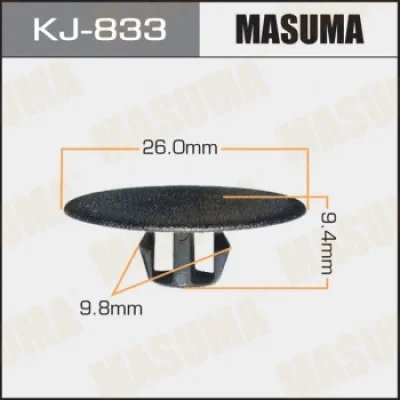 Зажим, молдинг / защитная накладка MASUMA KJ833