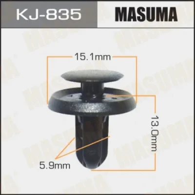 Зажим, молдинг / защитная накладка MASUMA KJ-835