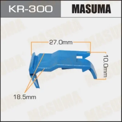 Зажим, молдинг / защитная накладка MASUMA KR-300