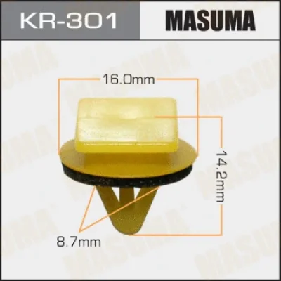 Зажим, молдинг / защитная накладка MASUMA KR-301