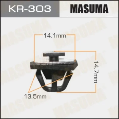 Зажим, молдинг / защитная накладка MASUMA KR-303
