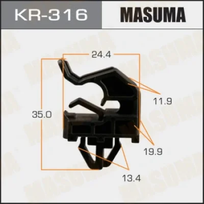 Зажим, молдинг / защитная накладка MASUMA KR-316