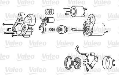 Стартер VALEO D6RA108