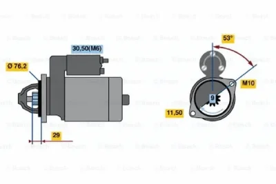 0 001 107 425 BOSCH Стартер