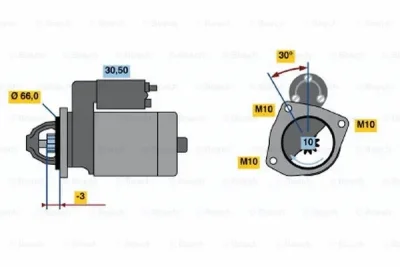 0 001 110 079 BOSCH Стартер