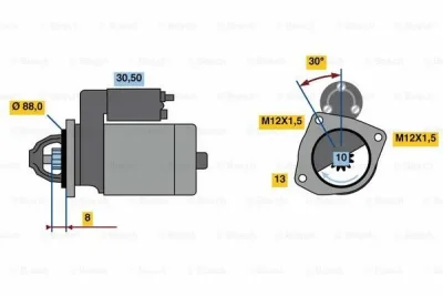 0 986 023 900 BOSCH Стартер