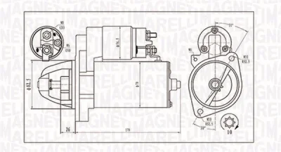 Стартер MAGNETI MARELLI 063721202010