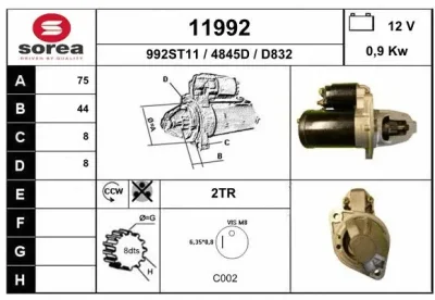 11992 EAI Стартер