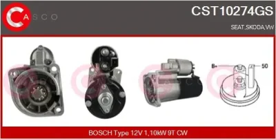 CST10274GS CASCO Стартер