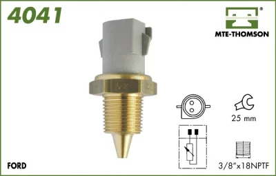 4041 MTE-THOMSON Датчик, температура охлаждающей жидкости