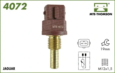 4072 MTE-THOMSON Датчик, температура охлаждающей жидкости