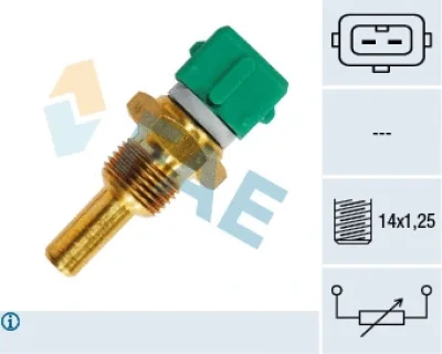 33190 FAE Датчик, температура головки цилиндров