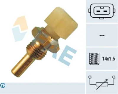 33030 FAE Датчик, температура охлаждающей жидкости