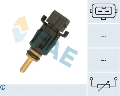 33167 FAE Датчик, температура охлаждающей жидкости