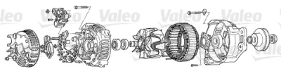 Генератор VALEO A13VI155