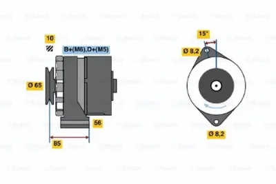 0 120 488 193 BOSCH Генератор