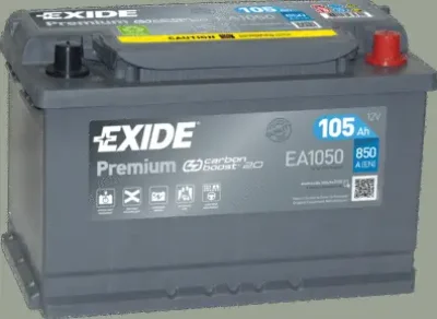 Стартерная аккумуляторная батарея EXIDE EA1050
