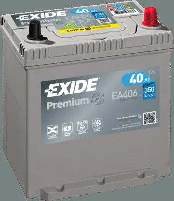 EA406 EXIDE Стартерная аккумуляторная батарея