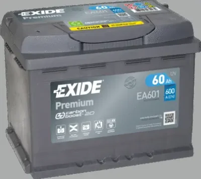 Стартерная аккумуляторная батарея EXIDE EA601