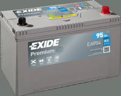 Стартерная аккумуляторная батарея EXIDE EA954