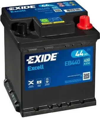 Стартерная аккумуляторная батарея EXIDE EB440