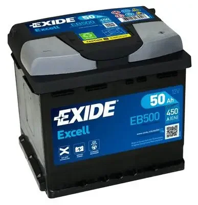 Стартерная аккумуляторная батарея EXIDE EB500