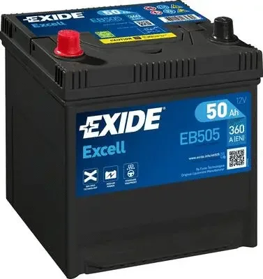 EB505 EXIDE Стартерная аккумуляторная батарея