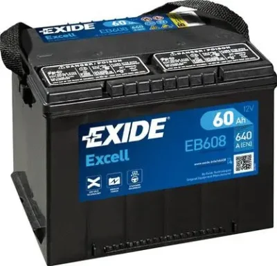 Стартерная аккумуляторная батарея EXIDE EB558