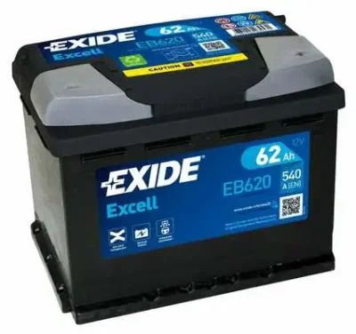 Стартерная аккумуляторная батарея EXIDE EB620