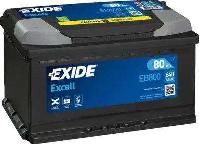 Стартерная аккумуляторная батарея EXIDE EB800