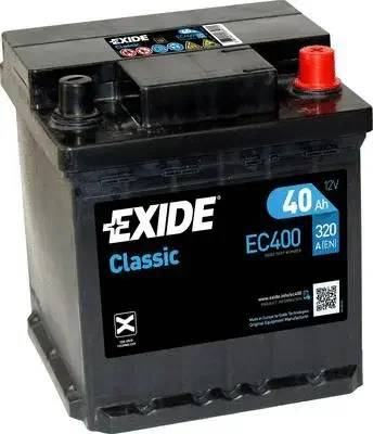 Стартерная аккумуляторная батарея EXIDE EC400