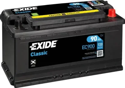 Стартерная аккумуляторная батарея EXIDE EC900