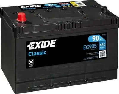Стартерная аккумуляторная батарея EXIDE EC905