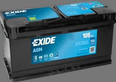 Стартерная аккумуляторная батарея EXIDE EK1050