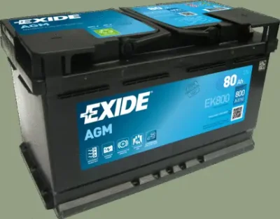 Стартерная аккумуляторная батарея EXIDE EK800