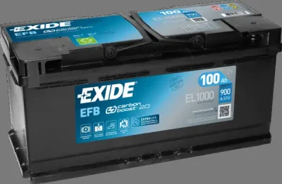 Стартерная аккумуляторная батарея EXIDE EL1000