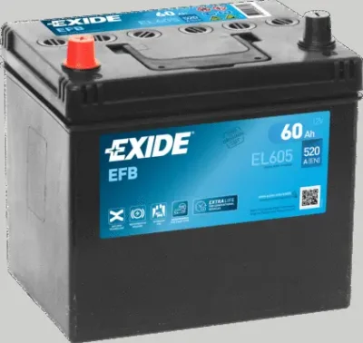 Стартерная аккумуляторная батарея EXIDE EL605
