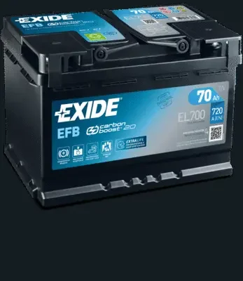 Стартерная аккумуляторная батарея EXIDE EL700