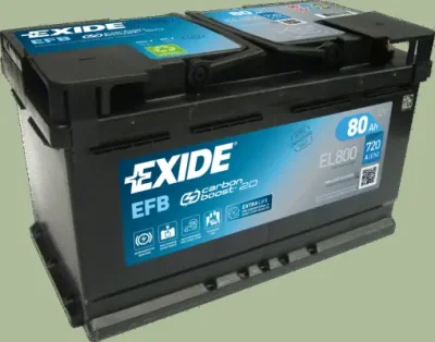 Стартерная аккумуляторная батарея EXIDE EL800