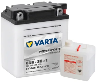 006012003A514 VARTA Стартерная аккумуляторная батарея