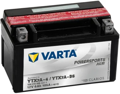 Стартерная аккумуляторная батарея VARTA 506015005A514