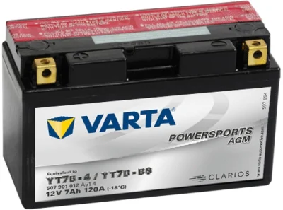 Стартерная аккумуляторная батарея VARTA 507901012A514