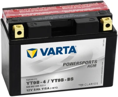 508902012I314 VARTA Стартерная аккумуляторная батарея