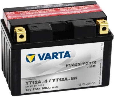 Стартерная аккумуляторная батарея VARTA 511901014A514